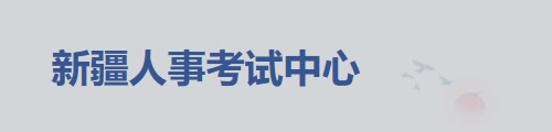 新疆人事考试网（人事考试中心）