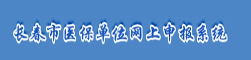 长春市医保单位网上申报系统