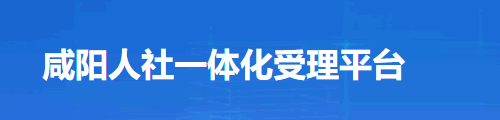 咸阳人社一体化受理平台